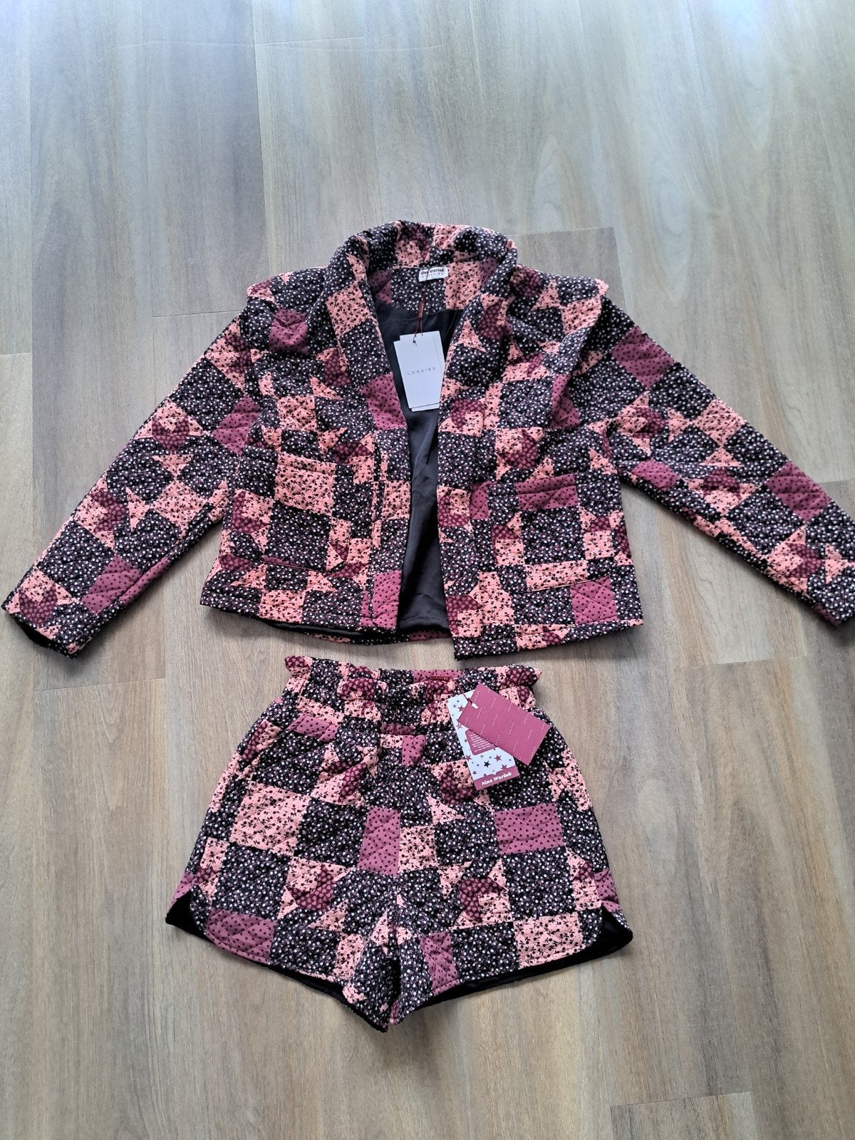 Loavies set nieuw met kaartjes S/M, Kleding | Dames, Maat 38/40 (M), Kort, Meerkleurig, Nieuw