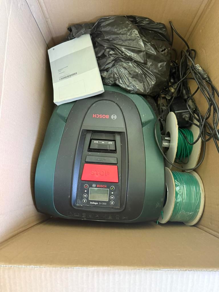 Bosch Indego S+ 500, Ophalen, Zo goed als nieuw