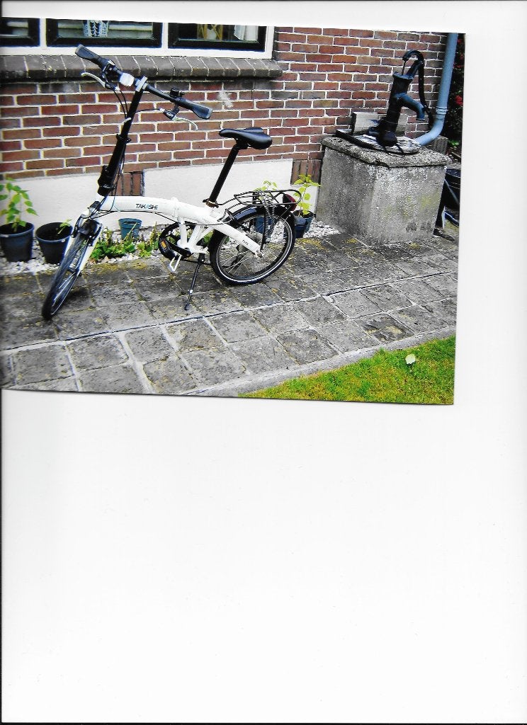 Takashi vouwfiets 20 inch, Overige merken, 20 inch of meer, Gebruikt, Versnellingen