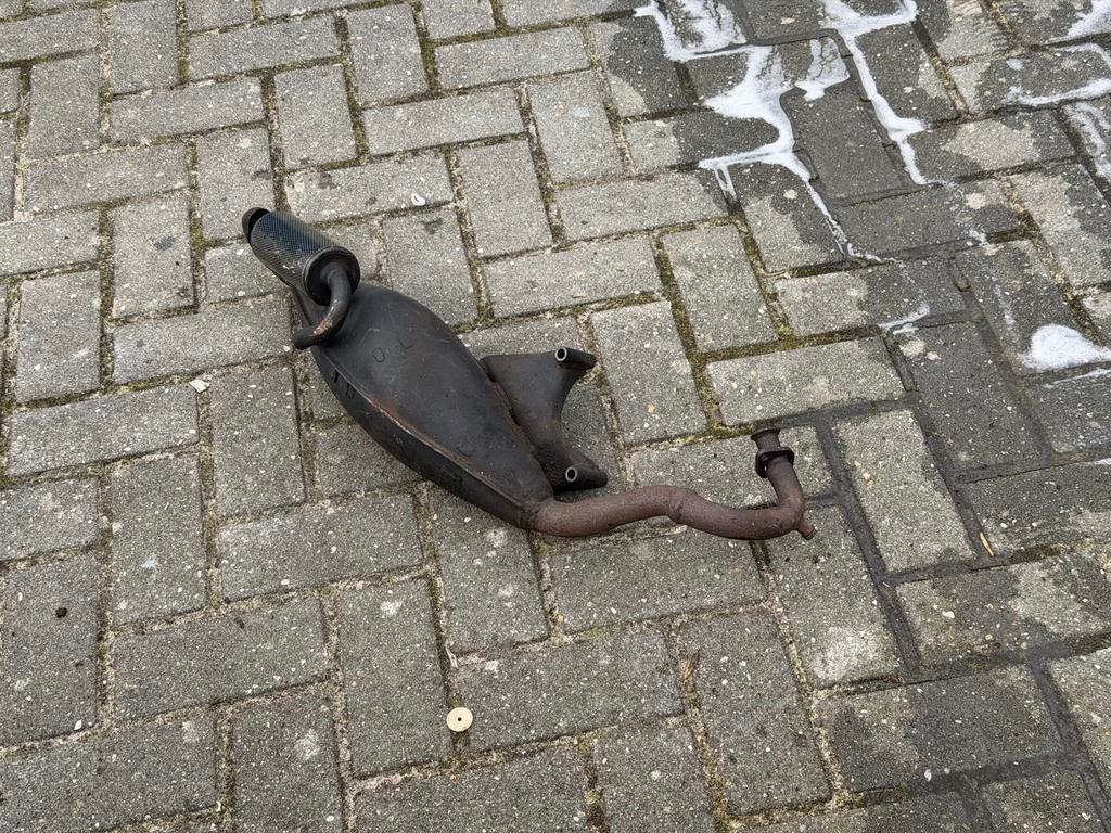Originele Piaggio Zip/Gilera Runner uitlaat, Piaggio, Gebruikt, Piaggio, .
