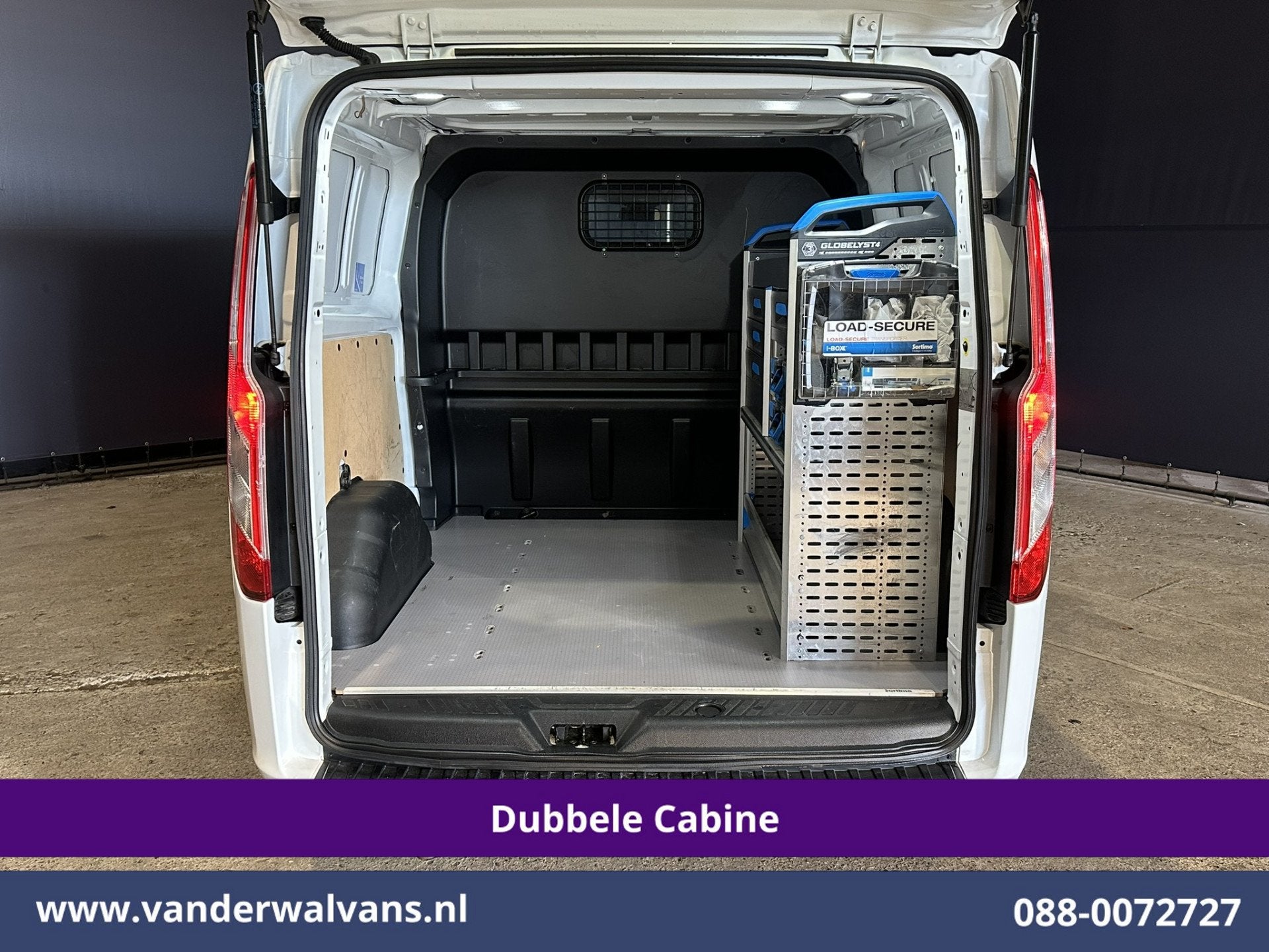 Ford Transit Custom 2.0 TDCI 130pk L2H1 Dubbele Cabine Euro6, Dealer onderhouden, 4 cilinders, 2800 kg, Wit