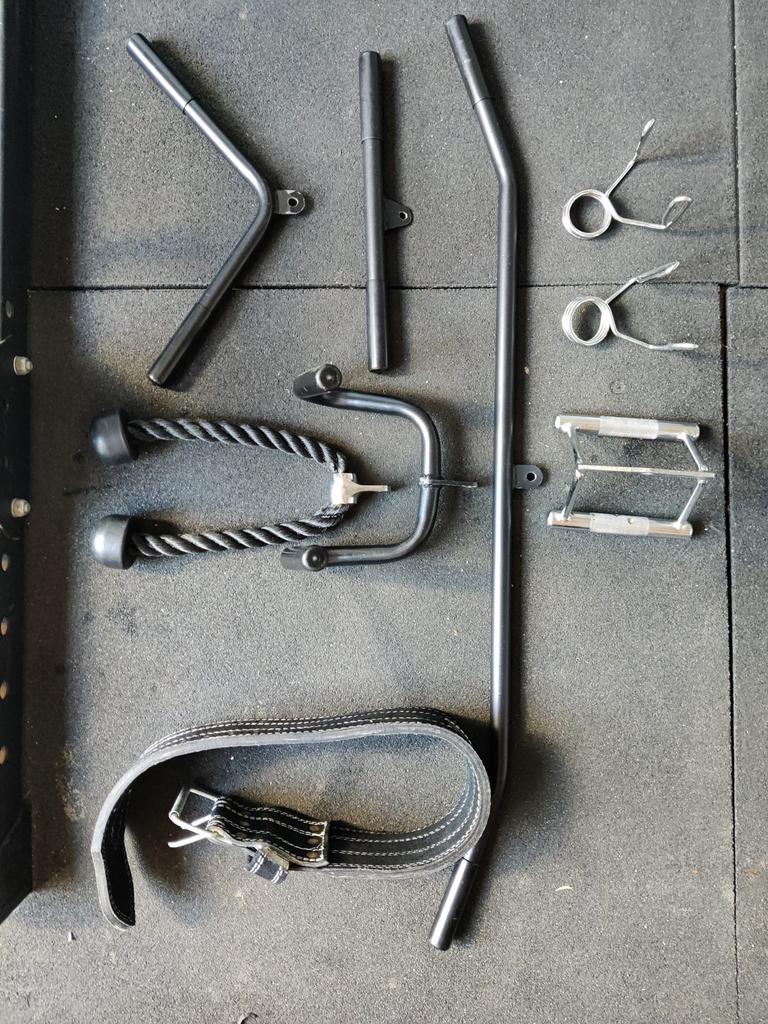 Barbarian Line Halfrack met Lat Pulldown Optie, Armen, Zo goed als nieuw, Barbarian line, Ophalen
