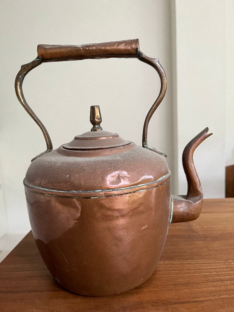 Antieke koperen ketel, Antiek en Kunst, Antiek | Koper en Brons, Ophalen, Koper