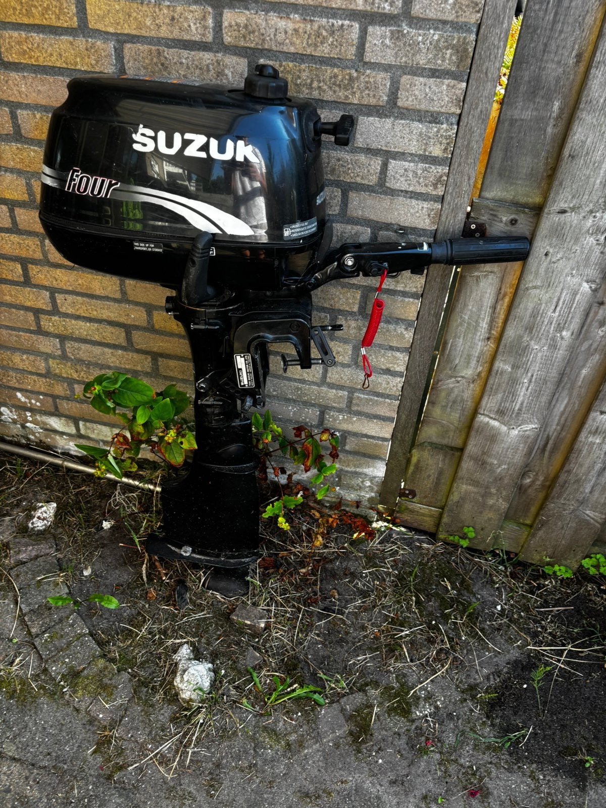 Suzuki 4pk langstaart 4takt zonder carburateur, Watersport en Boten, Ophalen, Gebruikt, Motor en Techniek, Zeilboot of Motorboot