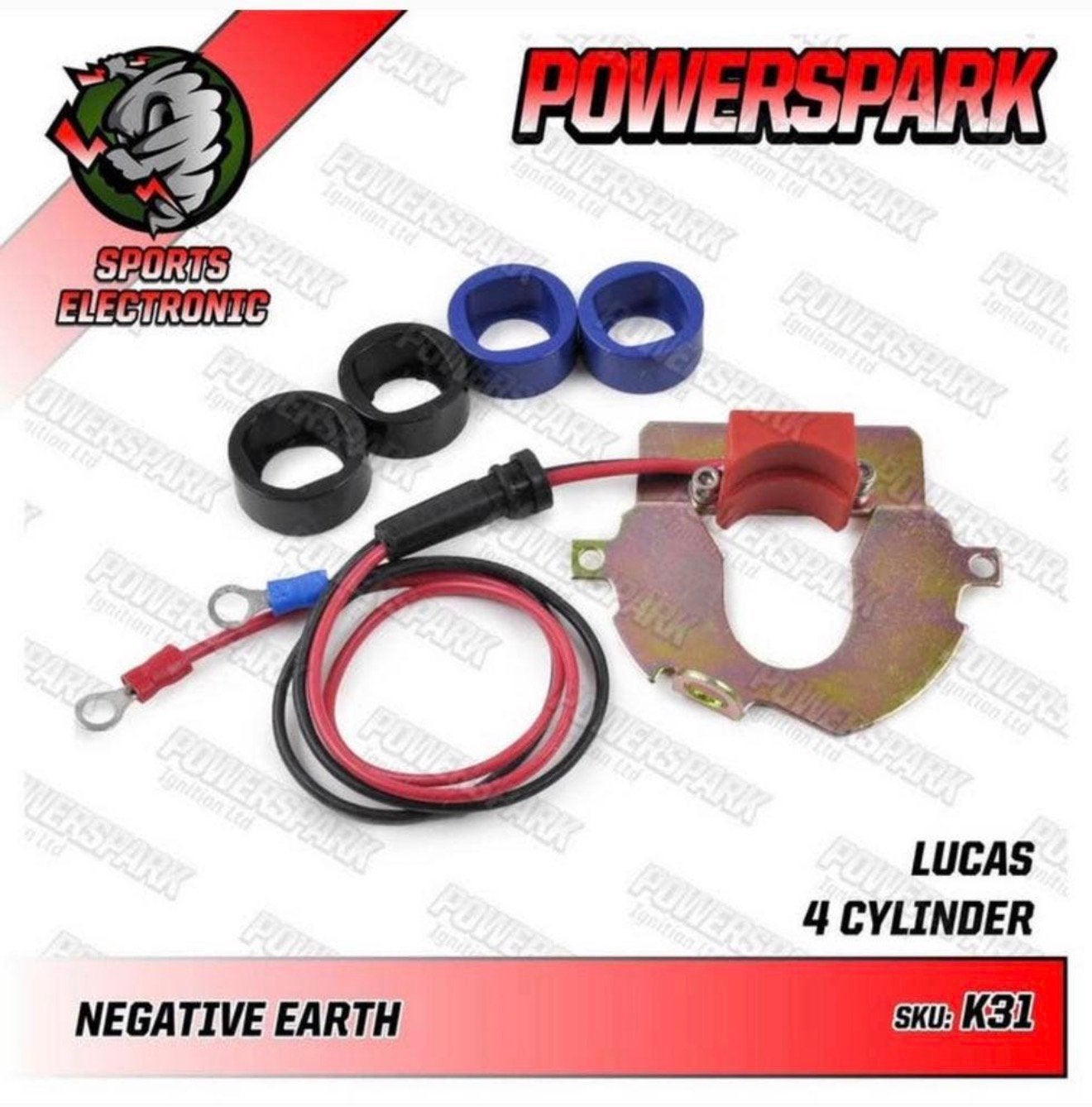 Powerspark K31 Elektronische Ontsteking Lucas DKY4A set, Ophalen of Verzenden, H, H, H