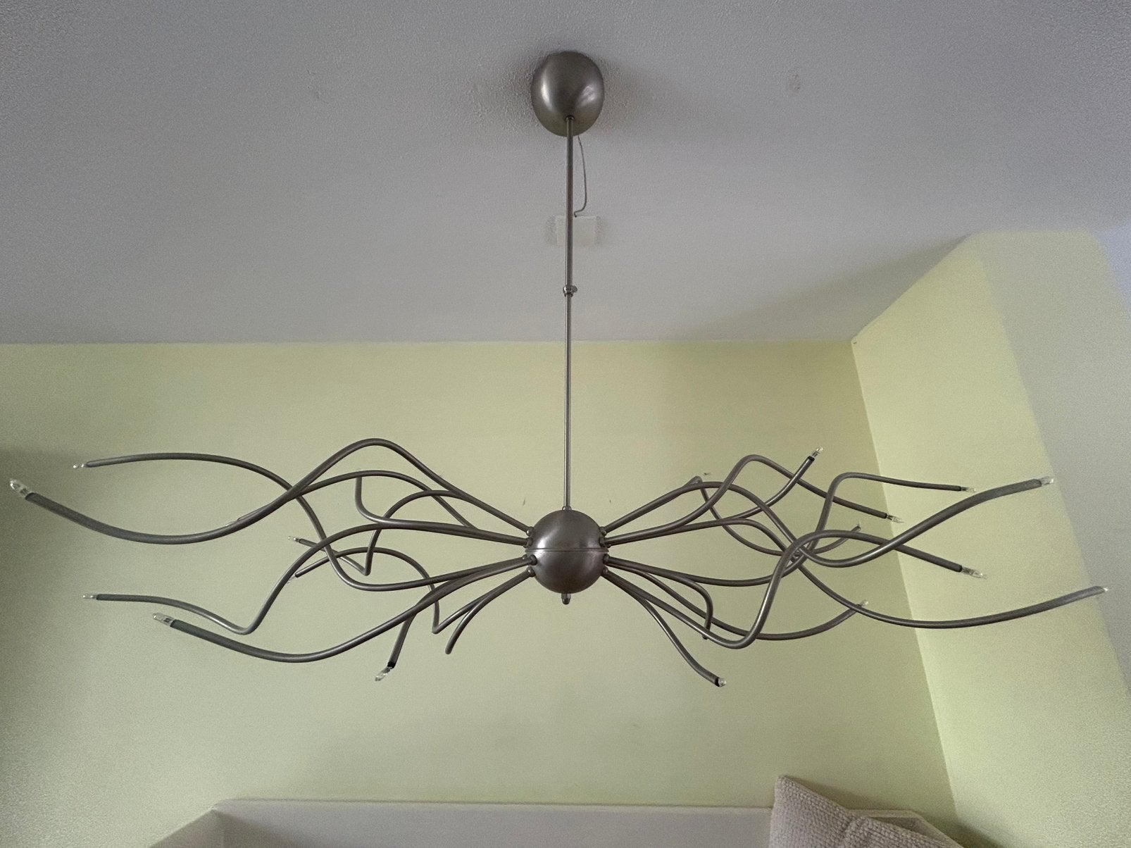 Hanglamp met krullen, Ophalen, Gebruikt, Modern, Hanglamp