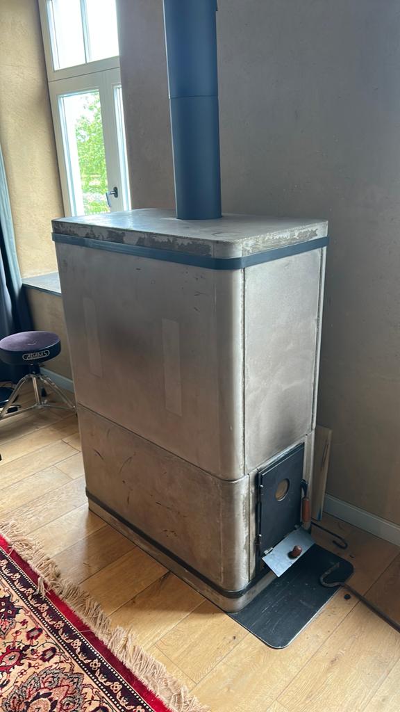 Massakachel / accumulatiekachel / tegelkachel, Huis en Inrichting, Ophalen, Gebruikt, Hout, Houtkachel