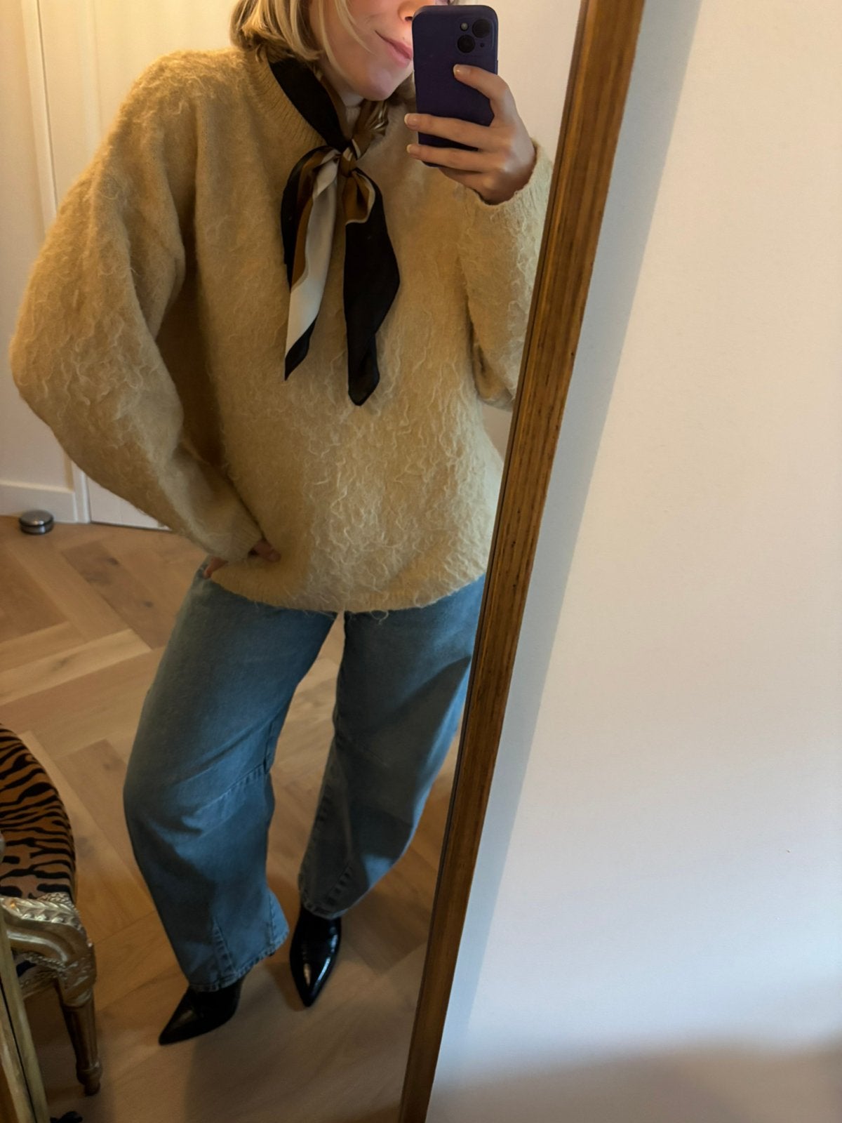 Loavies Trui, Ophalen of Verzenden, Zo goed als nieuw, Maat 36 (S), Beige