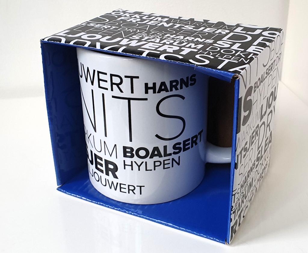 Friese 11 steden mok/ beker: nu extra lage verzendkosten!, Verzenden, Nieuw, Overige stijlen, Kop(pen) en/of Schotel(s)