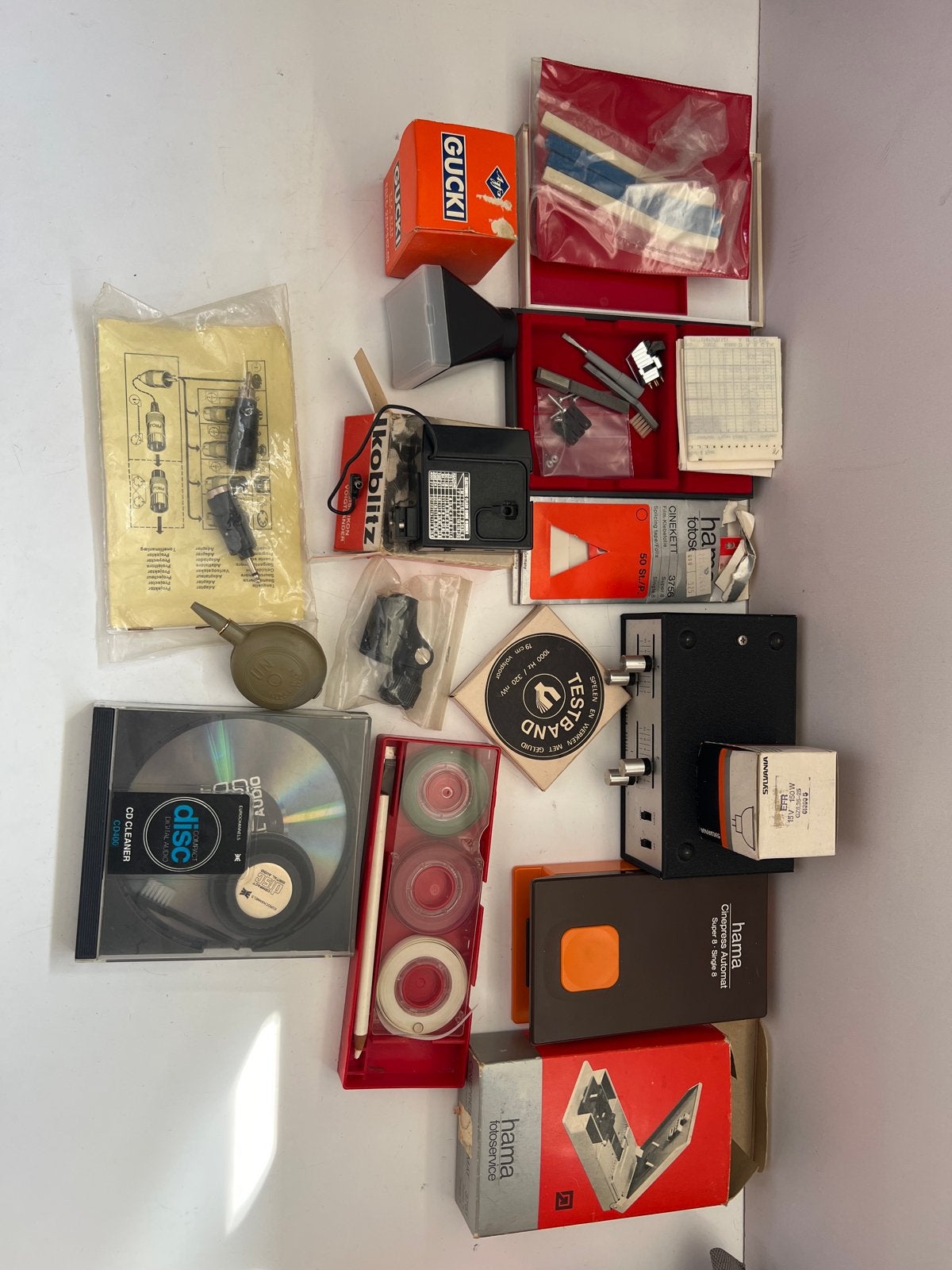 Diverse foto- en videoaccessoires, waaronder Hama en Gucki, Hama, Overige typen, Ophalen of Verzenden, Gebruikt