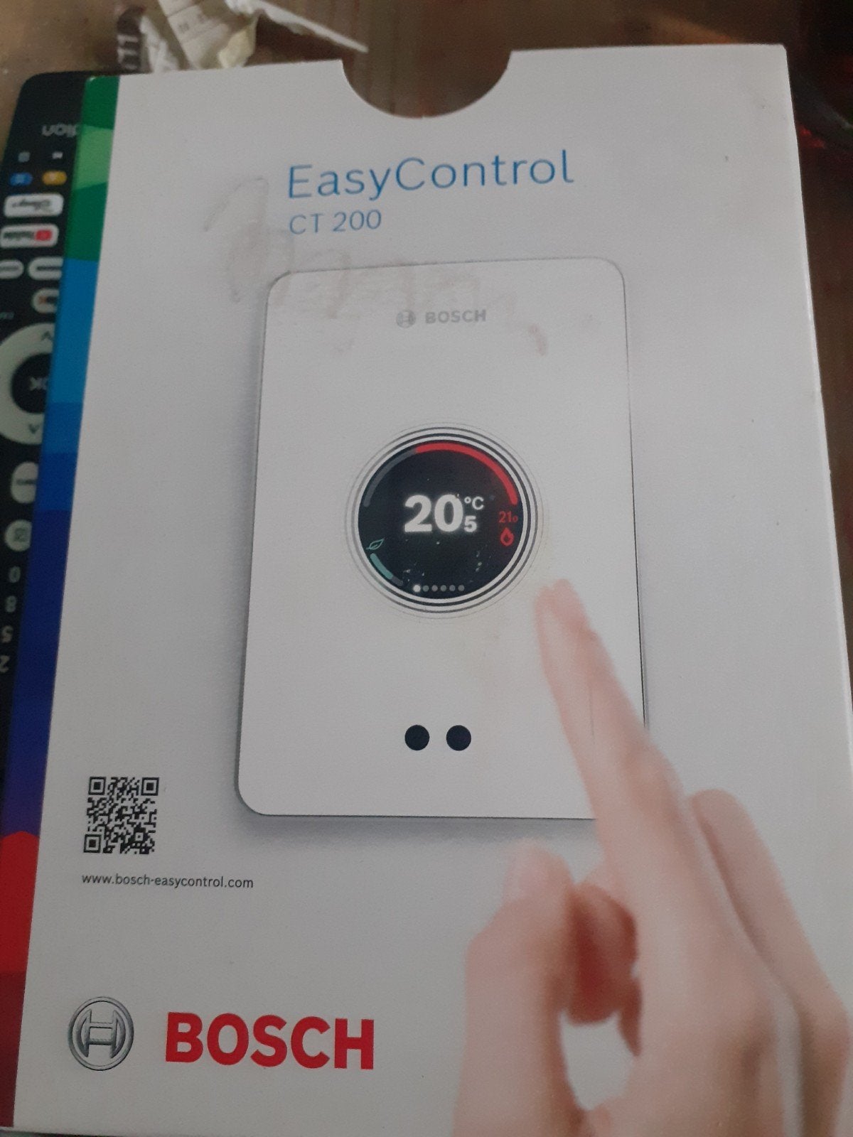 Nieuwe Bosch EasyControl CT 200 Slimme Thermostaat, Ophalen of Verzenden, Slimme thermostaat, Nieuw
