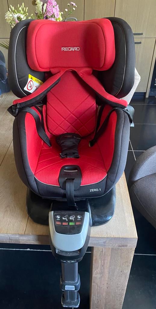 Recaro isofix Zero 1 auto stoel, 15 t/m 36 kg, Slaapstand, Zo goed als nieuw, Isofix