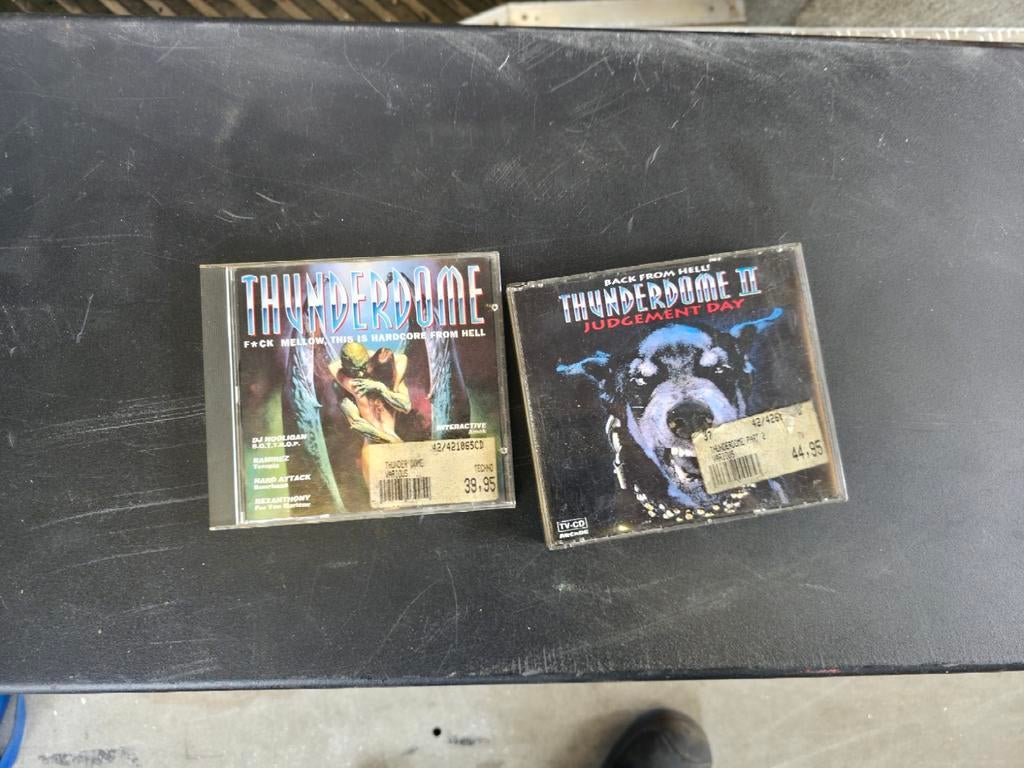 Thunderdome I en Thunderdome II CD's, Ophalen of Verzenden, Gebruikt, Techno of Trance