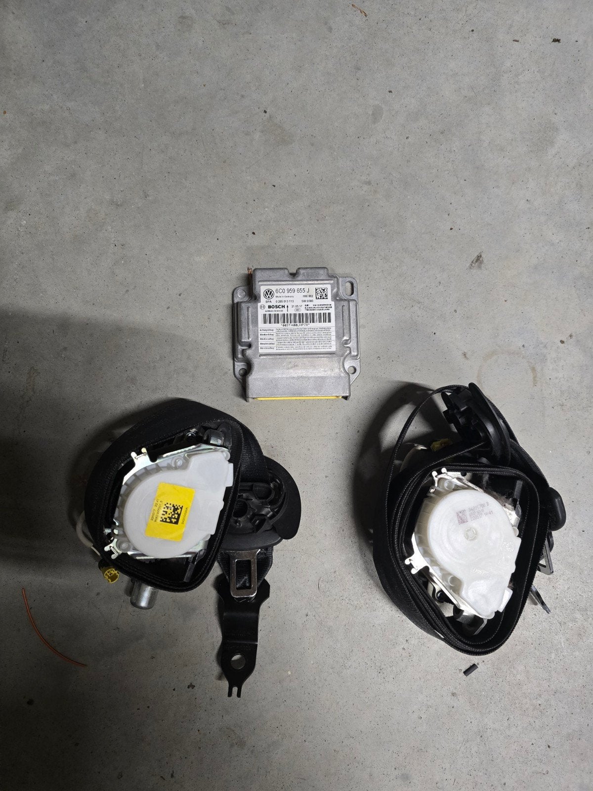 VW Polo 6C airbagmodule en gordels, Ophalen of Verzenden