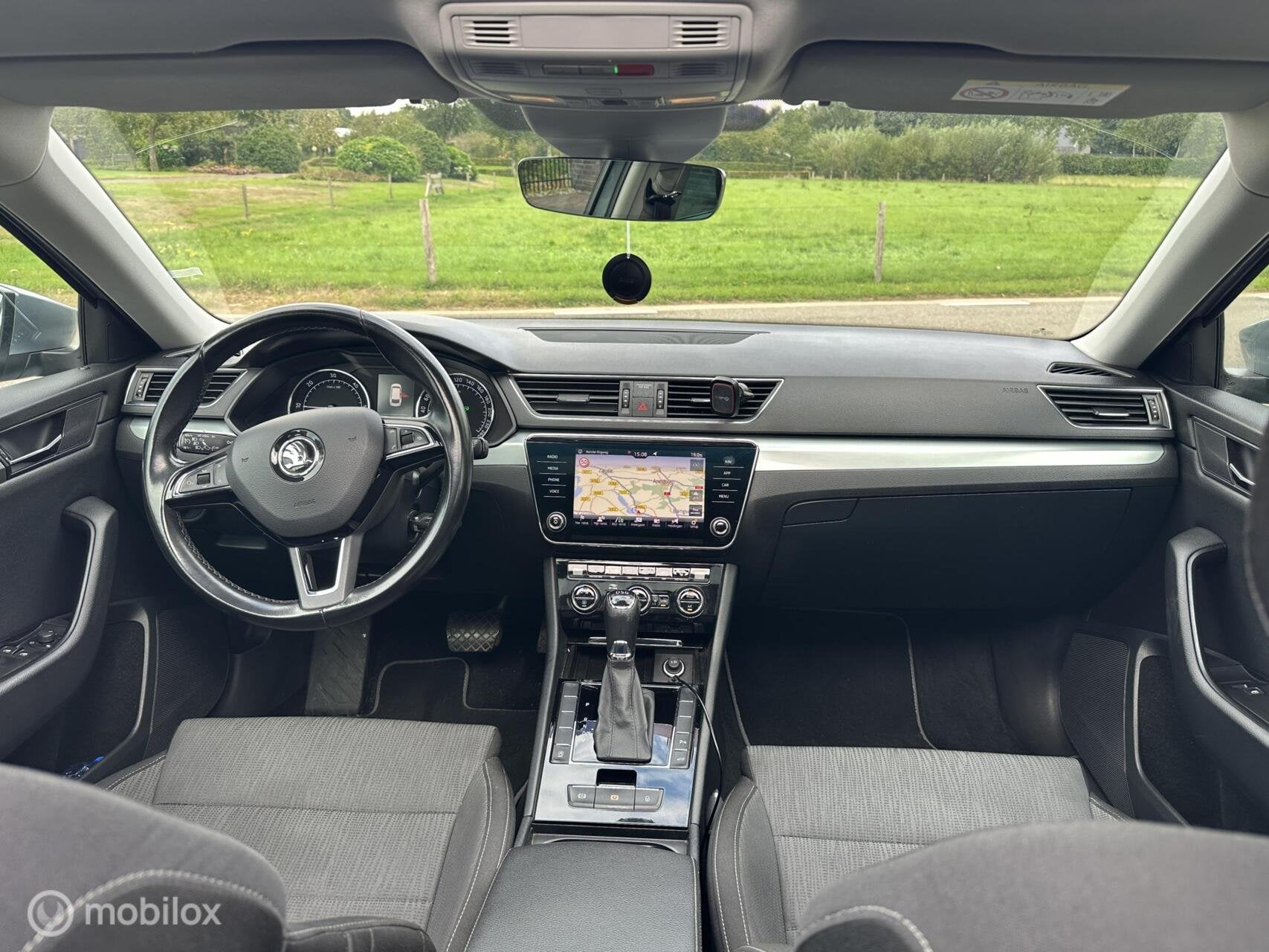 Skoda Superb Combi 1.6 TDI Trekhaak Pano ACC Memory LED✅, Auto's, Stof, Gebruikt, 4 cilinders, Met garantie (alle)
