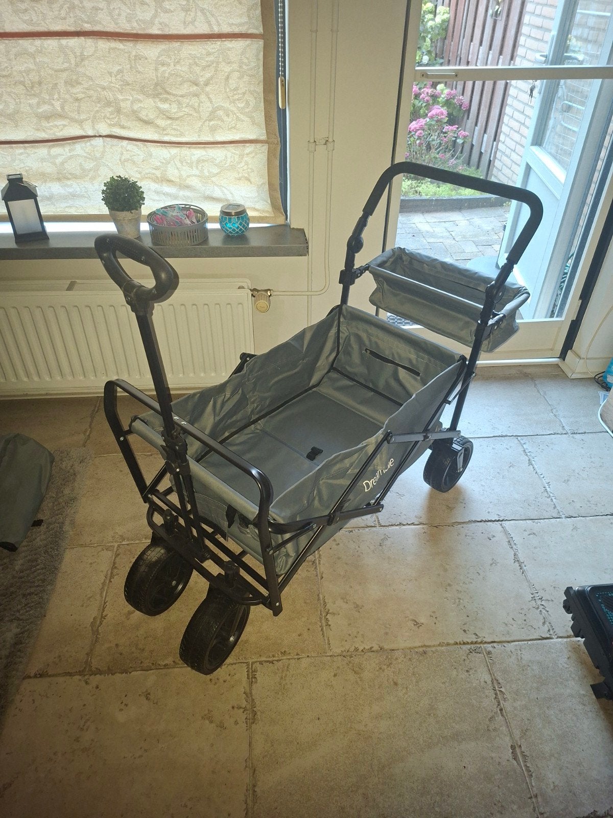 Dreamble Opvouwbare Bolderkar Grijs - nieuw, Caravans en Kamperen, Bolderkarren, Ophalen, Opvouwbaar, Nieuw