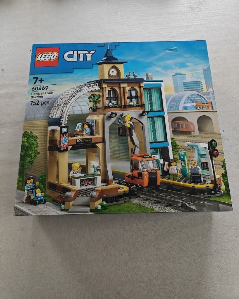 LEGO City Centraal Treinstation – Nieuw, Ophalen, Compleet, City, Lego