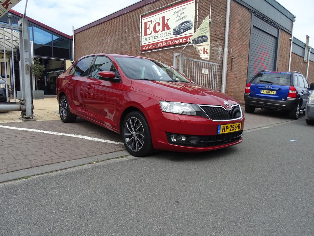 Skoda Rapid 1.2 TSI Greentech Edition (bj 2015), Auto's, Skoda, Bedrijf, Te koop, Rapid, ABS, Airbags, Airconditioning, Alarm