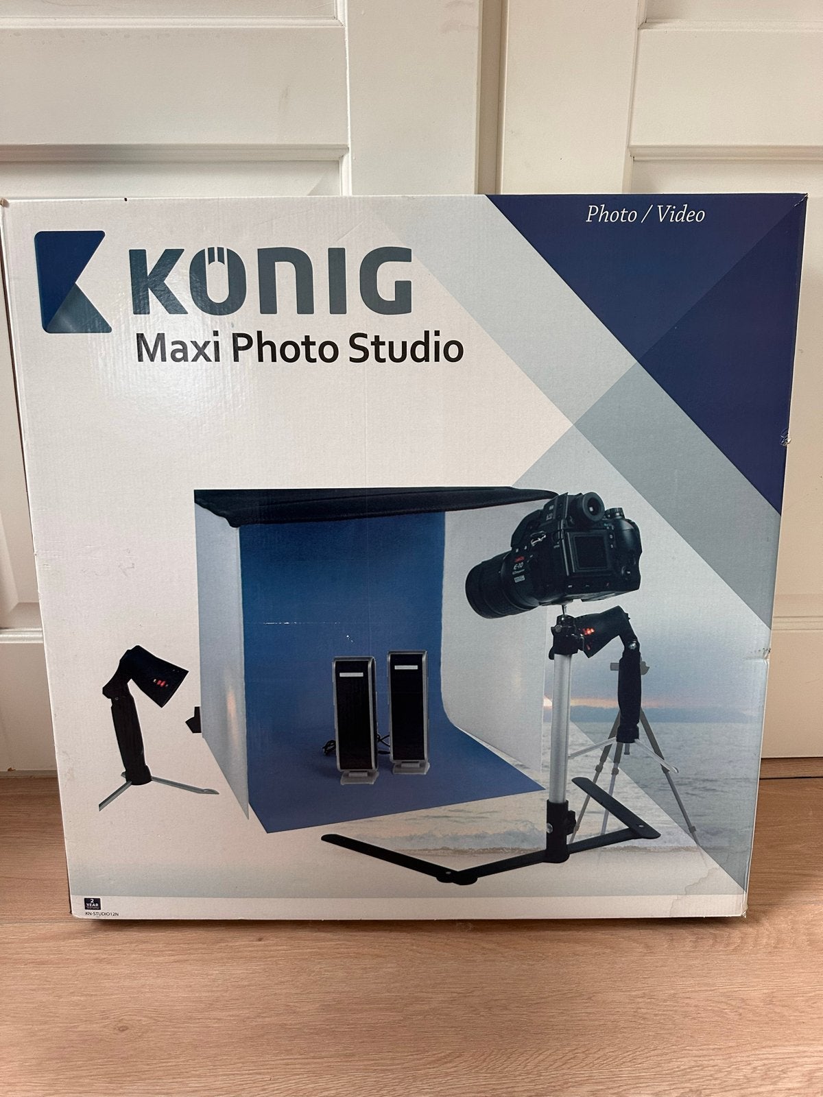 König Maxi Photo Studio - Complete Fotostudio Set, Complete fotostudio, Ophalen of Verzenden, Zo goed als nieuw, Overige merken