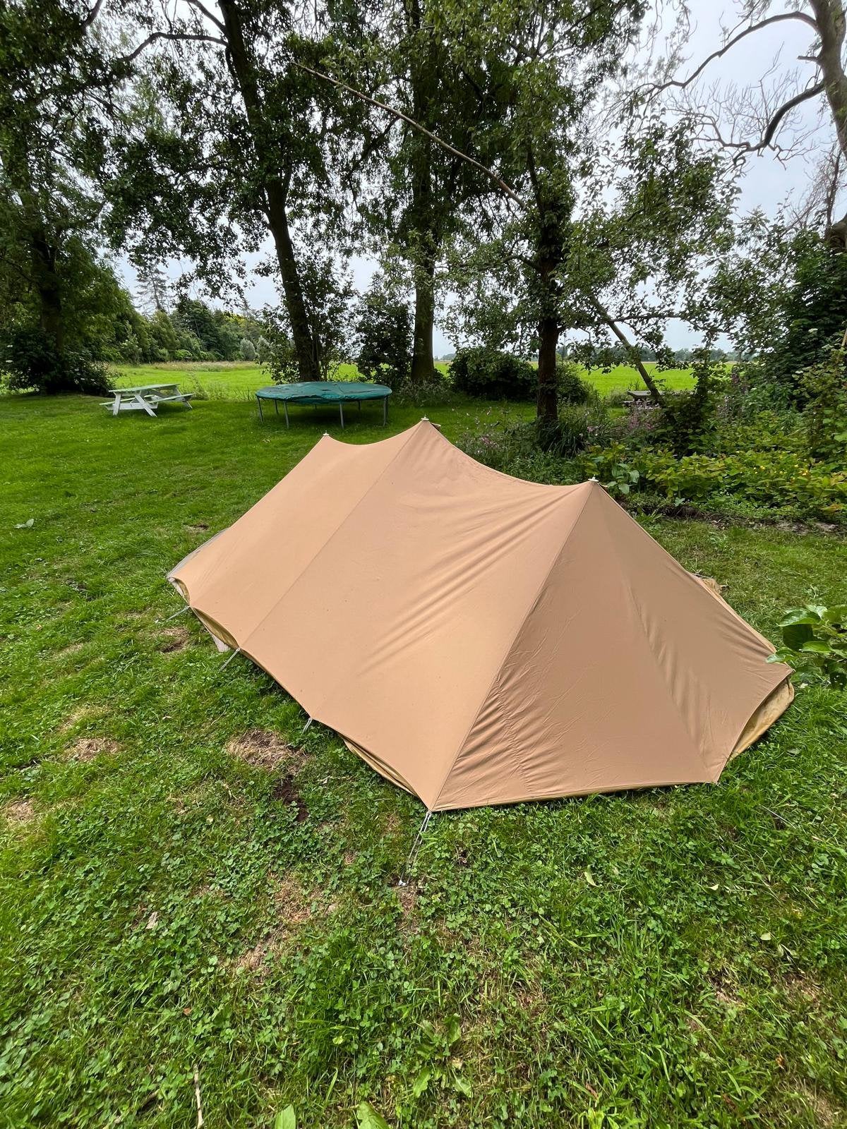 Mangrove 2 pers trekkerstentje, Caravans en Kamperen, Ophalen of Verzenden, Zo goed als nieuw, Tot en met 2