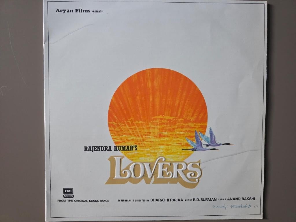 Lovers - Bollywood India Vinyl, Cd's en Dvd's, Vinyl | Wereldmuziek, Verzenden, Zo goed als nieuw, 12 inch