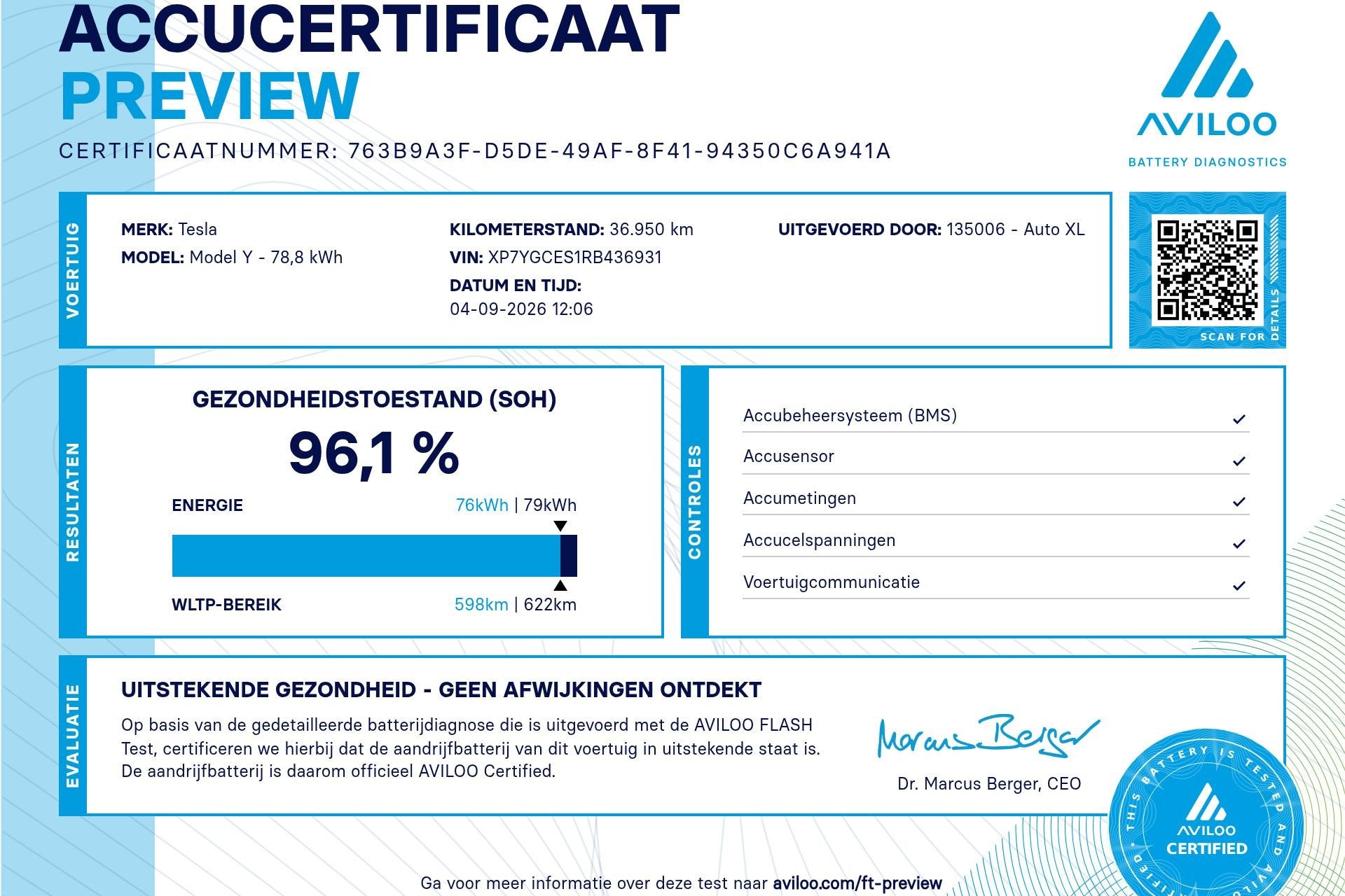 Tesla Model Y Long Range RWD 75 kWh (96%SOH) Full Self-Drivi, Auto's, Automaat, Dealer onderhouden, Achterwielaandrijving, Gebruikt