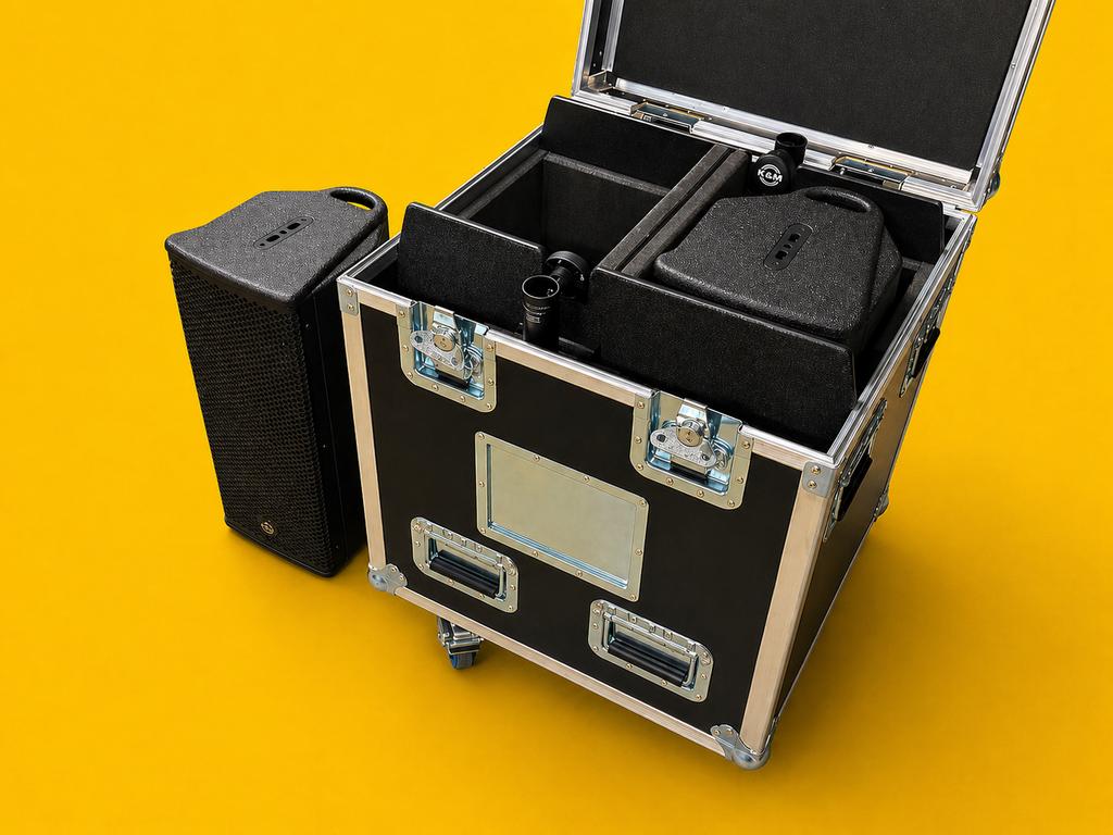CODA Audio actieve set 12” subs en HOPS8 dubbel 8’ toppen, Ophalen, Gebruikt, 1000 watt of meer, P.A.