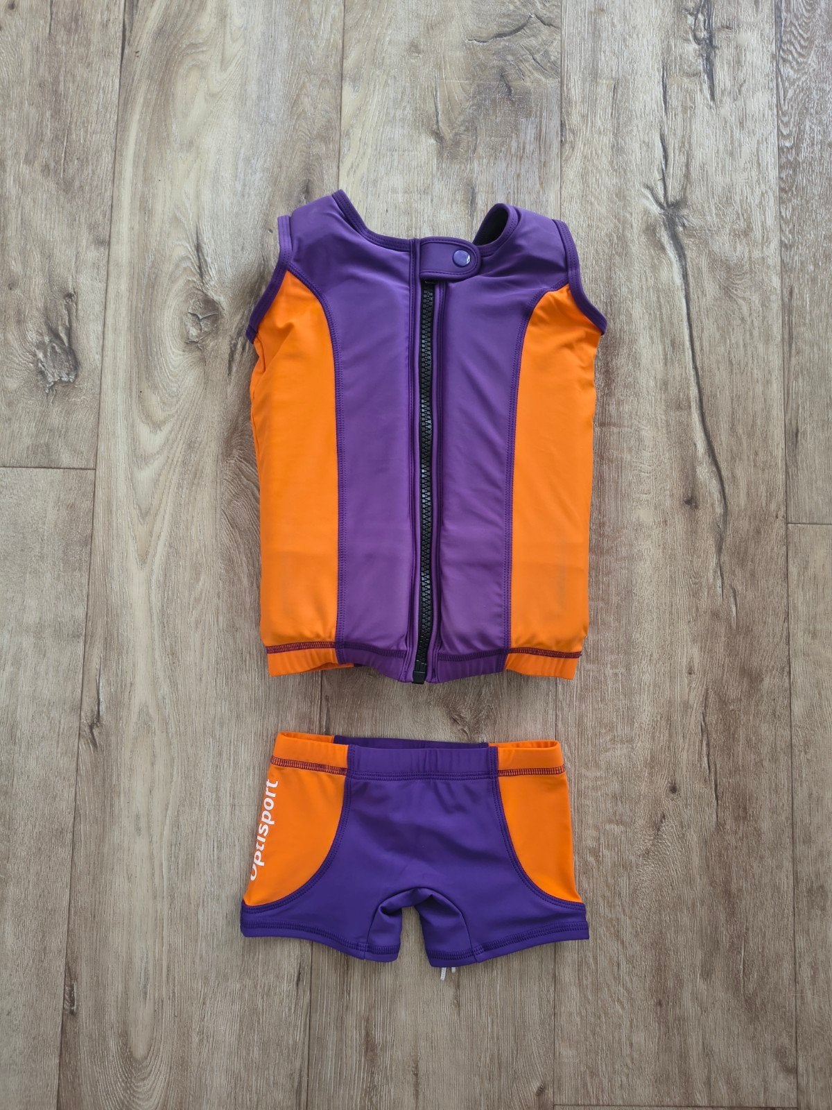 Mooi paars oranje Zed & Sop zwemvest, drijfvest zwemles, M., One size, Ophalen of Verzenden, Zwem-accessoire, Onb