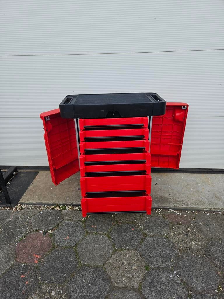 Wurth Rode gereedschapskist / greedschapwagen wielen, Ophalen of Verzenden