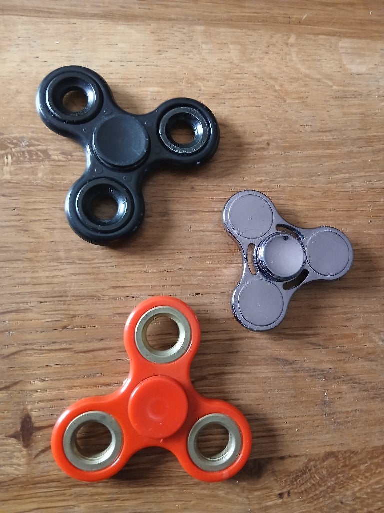 3 Fidget Spinners, Verzamelen, Ophalen of Verzenden, Gebruikt