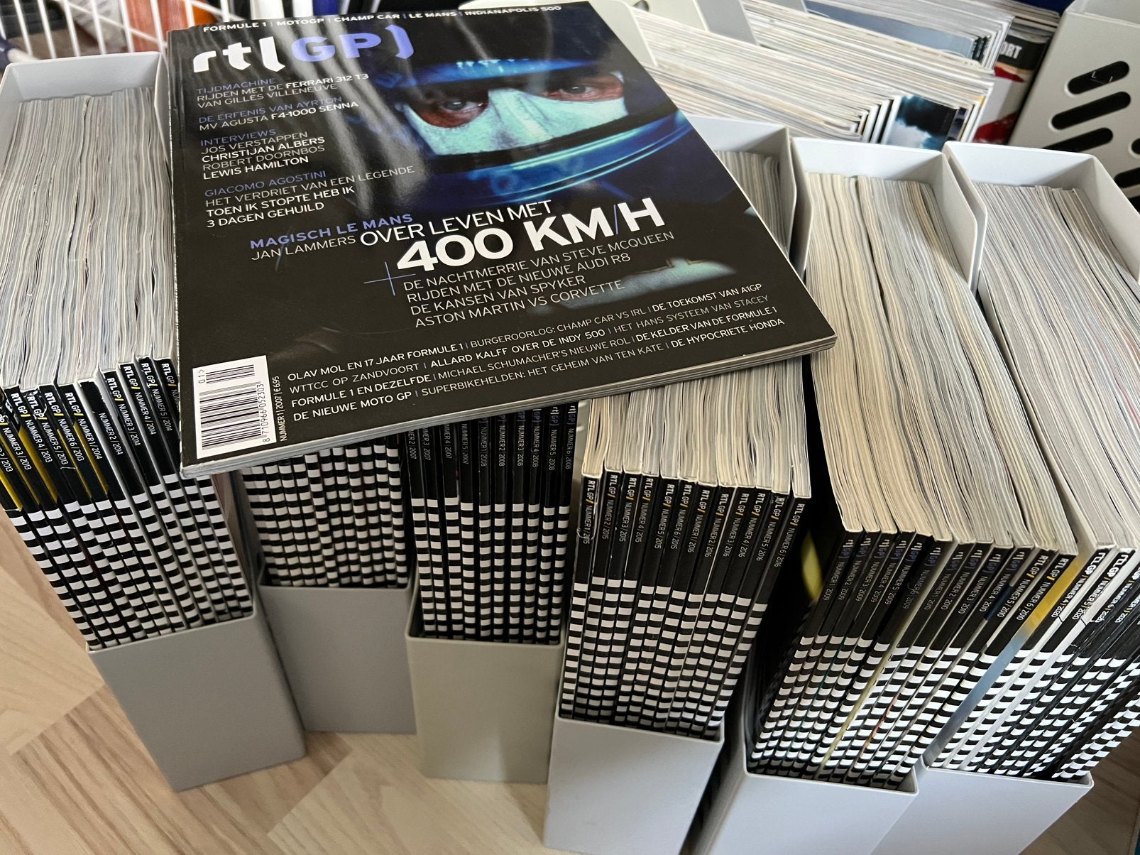 RTL GP magazine compleet alle uitgaven vanaf 1-2007, Boeken, Ophalen, Gelezen, Algemeen