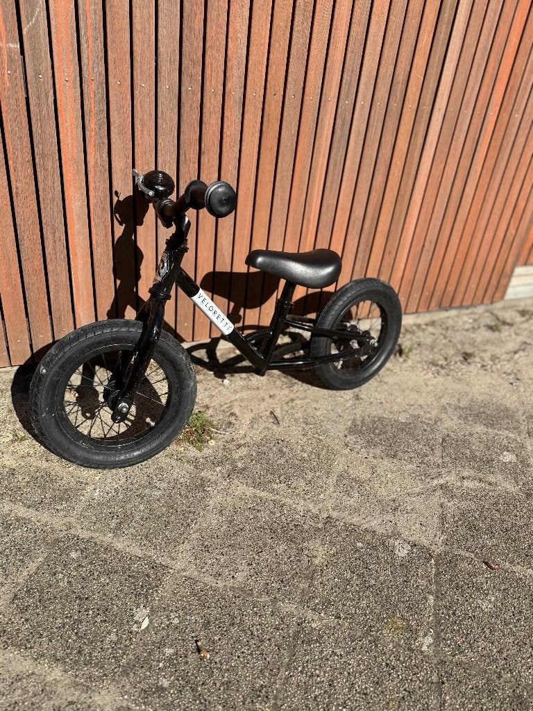 Veloretti mini loopfiets - Full Black, Ophalen, Zo goed als nieuw, Minder dan 16 inch, Veloretti