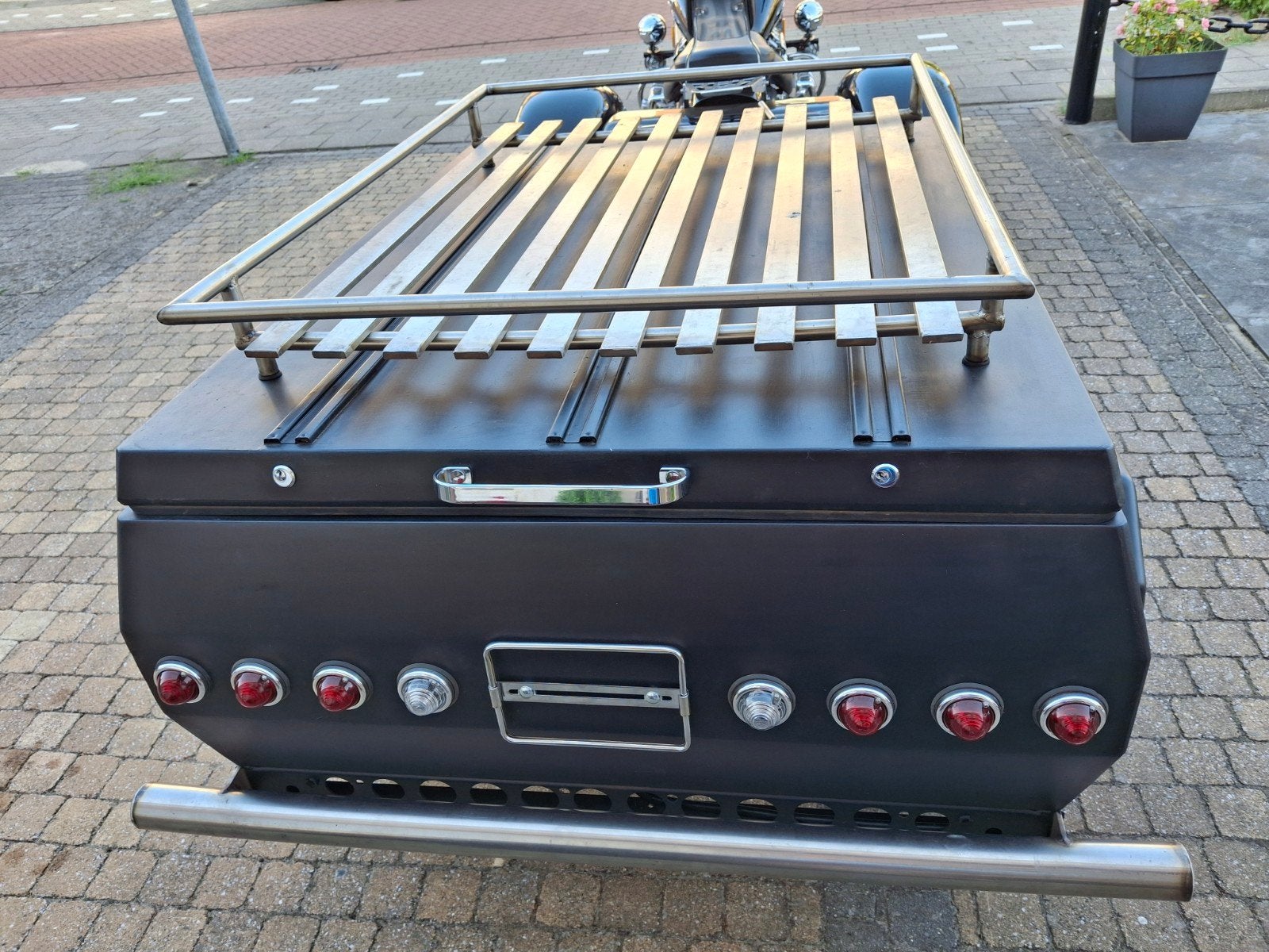 Aanhanger voor trike of auto - Bumper Imperial RVS, Ophalen, Gebruikt