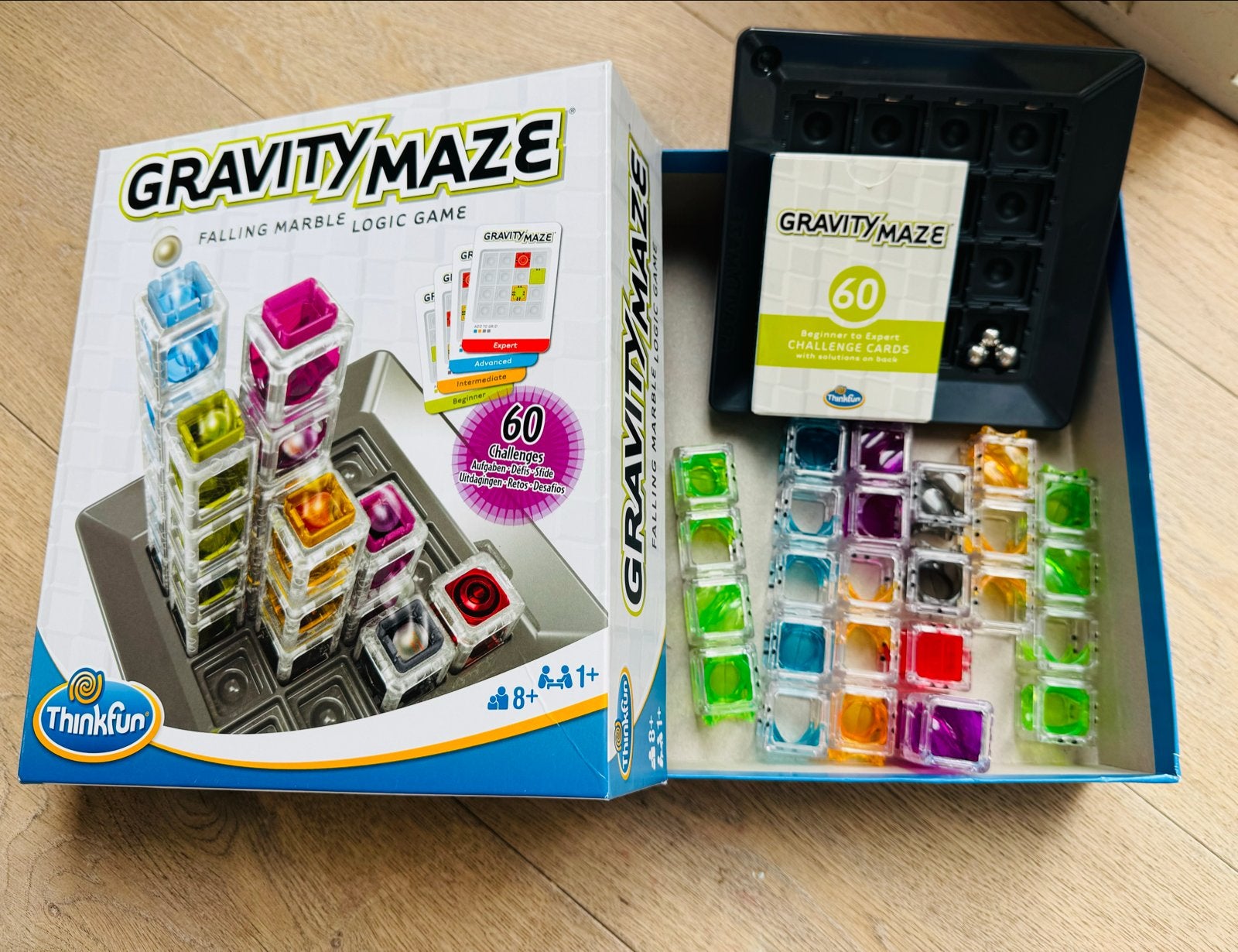 Gravity Maze Thinkfun - Logisch knikkerdoolhof spel, Hobby en Vrije tijd, Gezelschapsspellen | Bordspellen, Een of twee spelers