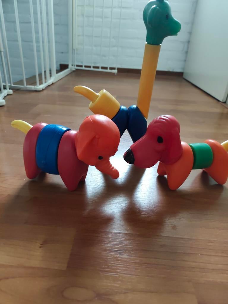 Vintage dieren van Tupperware om in elkaar te zetten, Ophalen of Verzenden, Jongen of Meisje