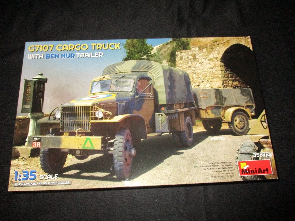 H-775,MINIART 1-35,NO,35372,G7107 1,5T 4x4 Cargo Truck with, Overige merken, 1:32 tot 1:50, Overige typen, Nieuw