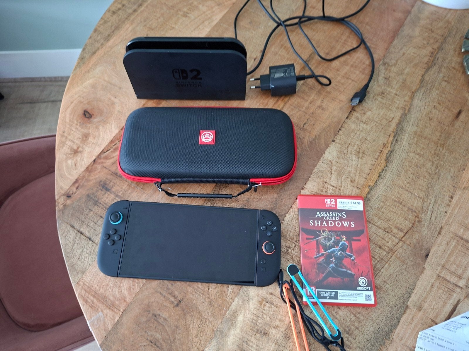 Nintendo Switch 2 met Assassin's Creed Shadows, Ophalen, Met games, Met 2 controllers, Zo goed als nieuw