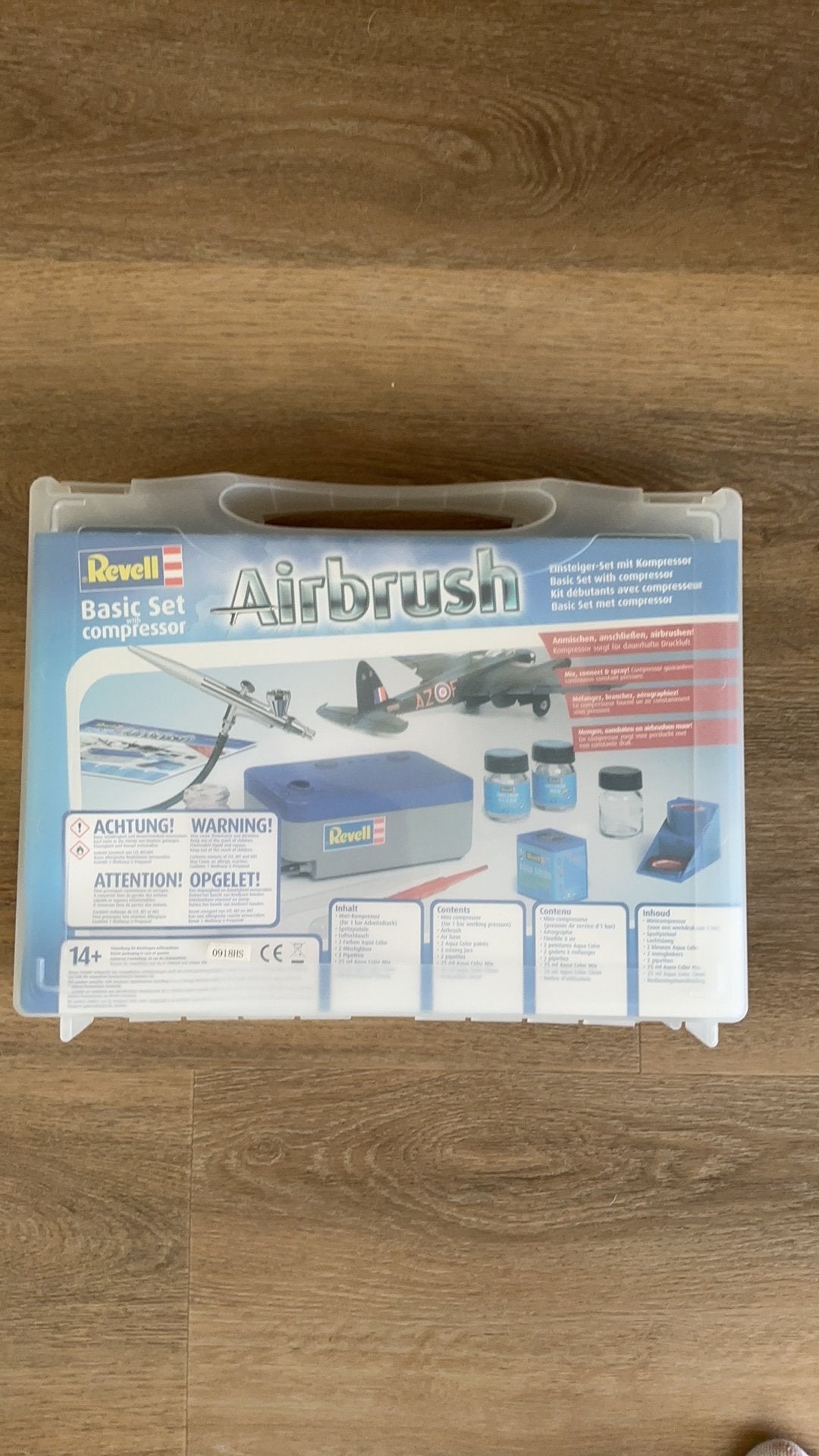 Revell Airbrush set met compressor, Ophalen, Zo goed als nieuw, 1:50 of kleiner