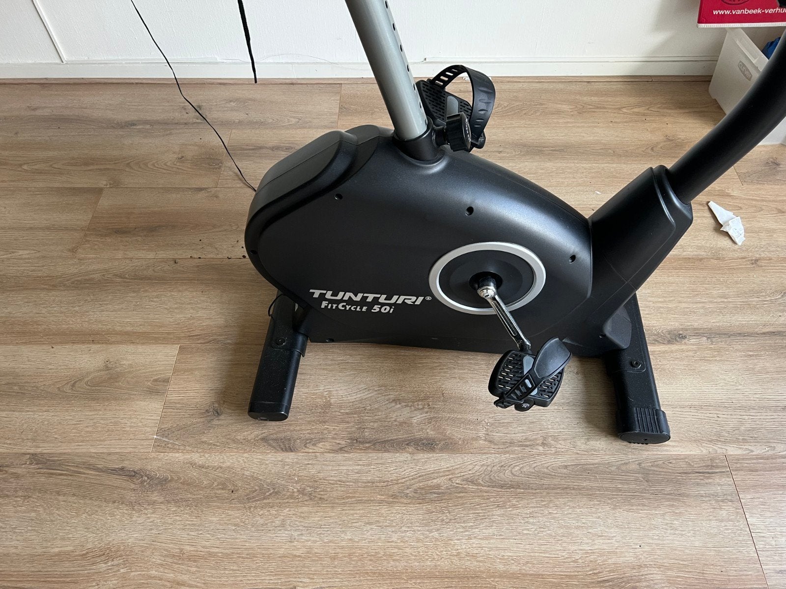 Tunturi FitCycle 50i Hometrainer - Zo goed als nieuw, Ophalen, Zo goed als nieuw, Metaal, Benen