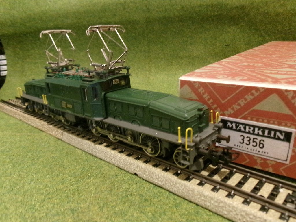 Marklin SBB 3356 Krokodil geheel metaal Verzenden kan ook, Ophalen, Wisselstroom, Locomotief, Zo goed als nieuw