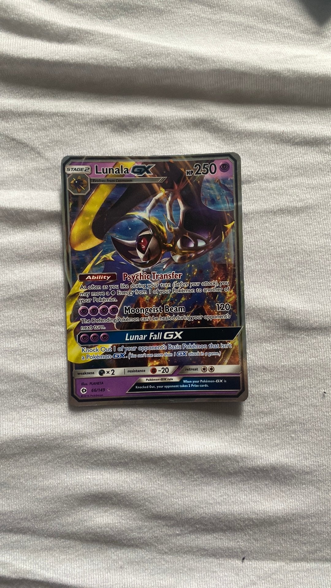 Lunala gx, Ophalen of Verzenden, Zo goed als nieuw