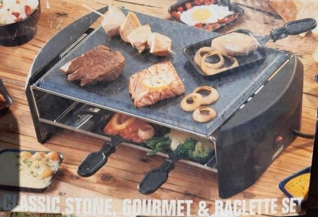 Steengrillen, Witgoed en Apparatuur, Gourmetstellen, Ophalen of Verzenden, Nieuw, 4 t/m 7 personen