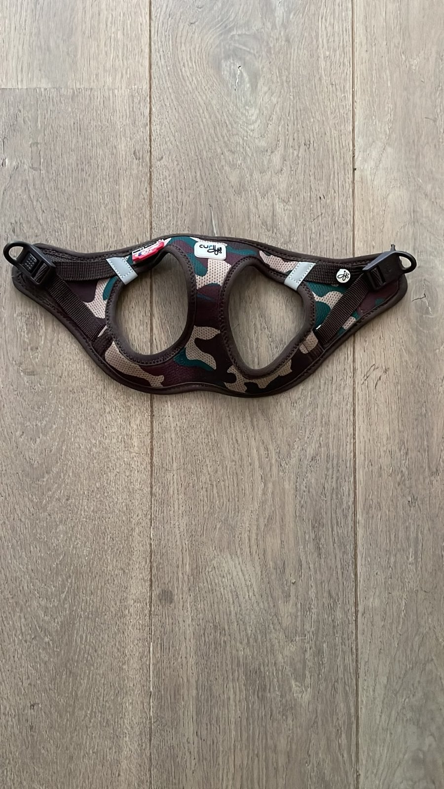Curli hondentuigje camouflage XXS, Dieren en Toebehoren, Ophalen of Verzenden, Zo goed als nieuw