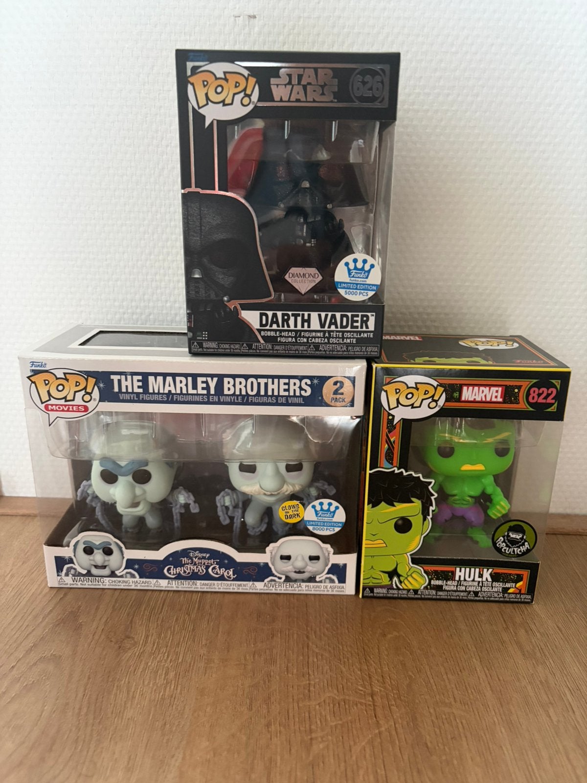 Funko pops Limited Edition Marvel Disney & starwars, Ophalen of Verzenden, Nieuw
