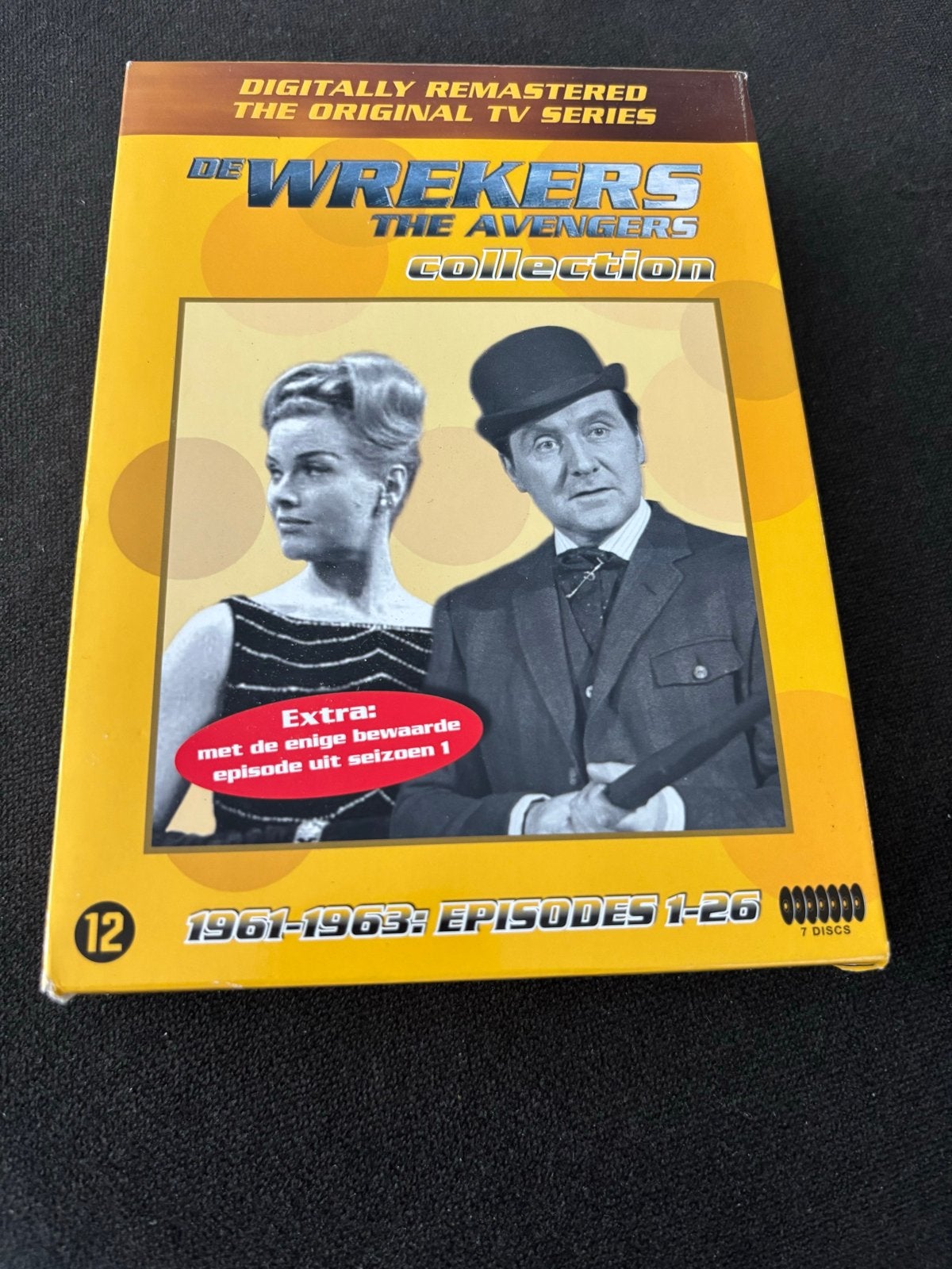 De Wrekers (The Avengers) DVD Boxset - Seizoen 1, Vanaf 12 jaar, Ophalen of Verzenden, Gebruikt, Actie en Avontuur
