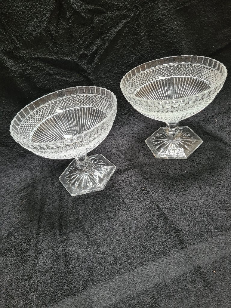 kristallen schalen, Antiek en Kunst, Ophalen of Verzenden