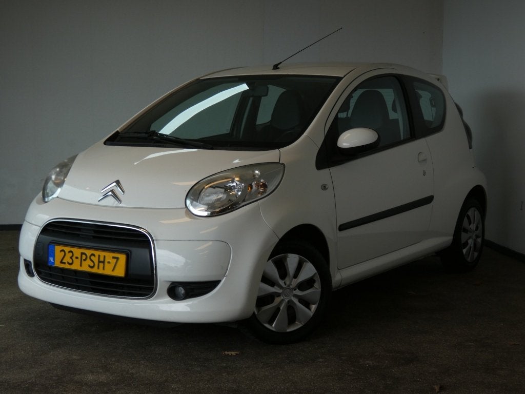 Citroën C1 1.0-12V Ambiance Half Leer (bj 2011), Euro 5, Gebruikt, 4 stoelen, C1