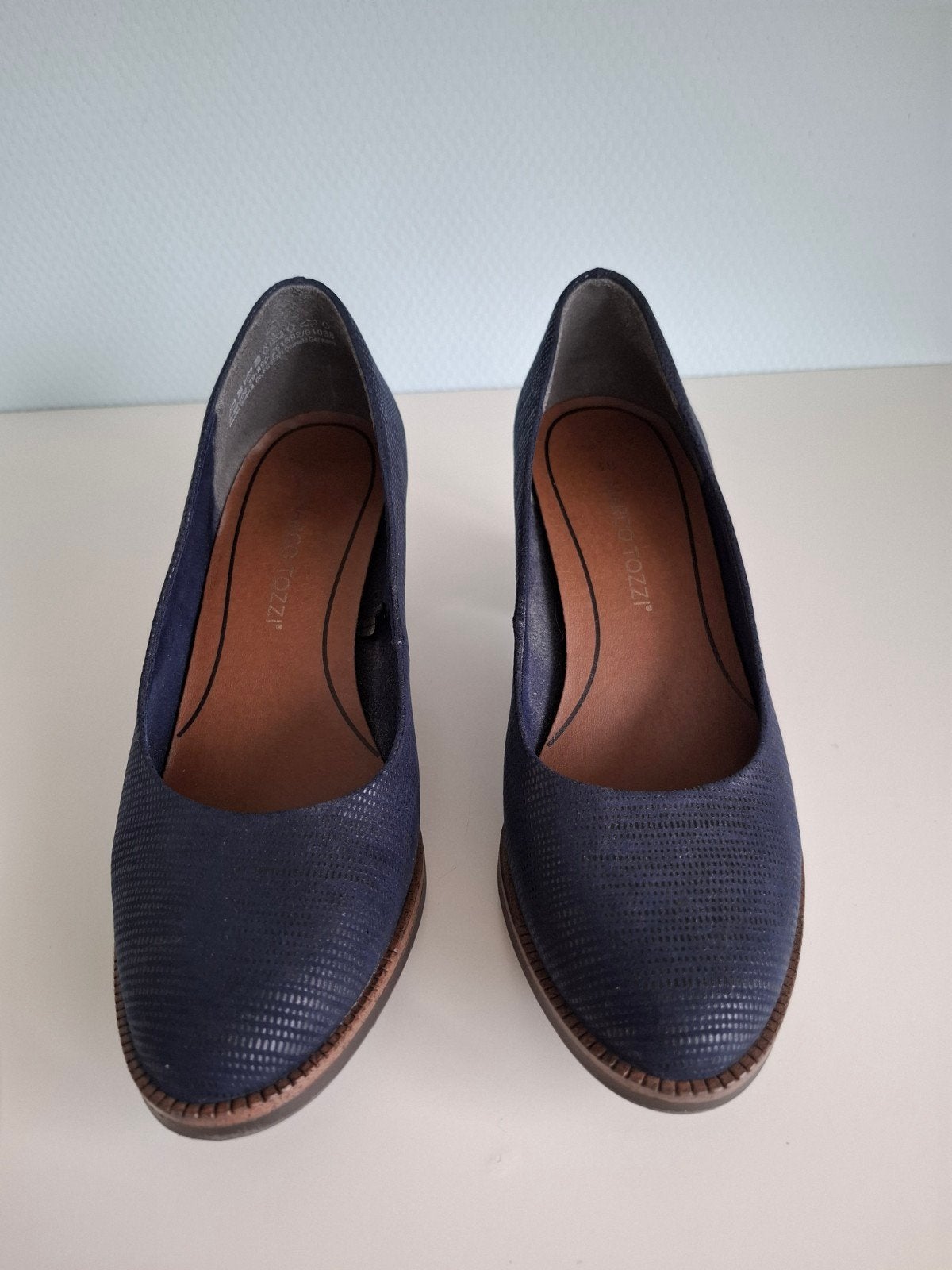 Marco Tozzi Pumps Maat 38, Kleding | Dames, Pumps, Blauw, Marco Tozzi, Ophalen of Verzenden