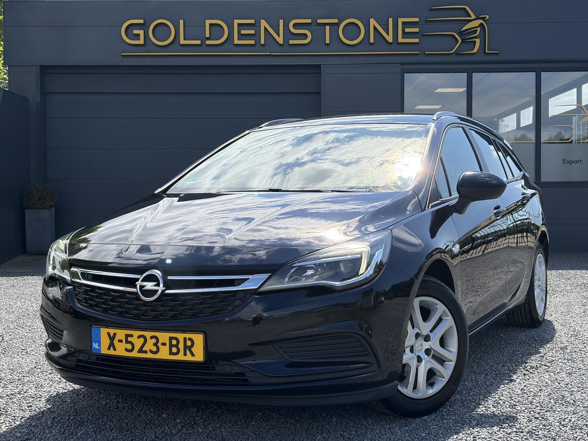 Opel Astra Sports Tourer 1.0 Turbo Business+ 1e Eigenaar,Nav, Auto's, Voorwielaandrijving, Stof, Gebruikt, 1178 kg