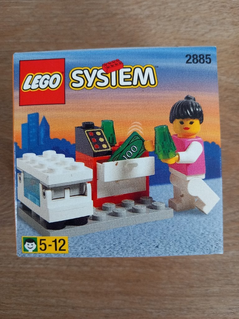 Lego 2885 Ice Cream Seller ongeopend, City, Lego, Nieuw, Ophalen of Verzenden